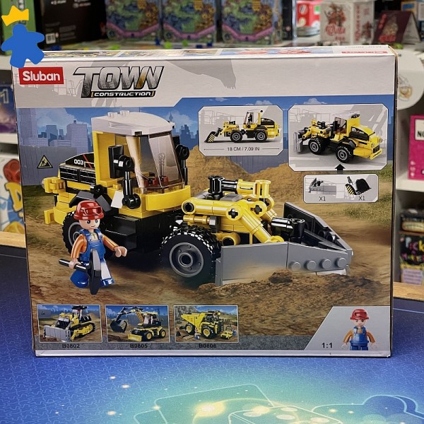 Town Construction Modèle M38–B0803 Pelleteuse - Sluban