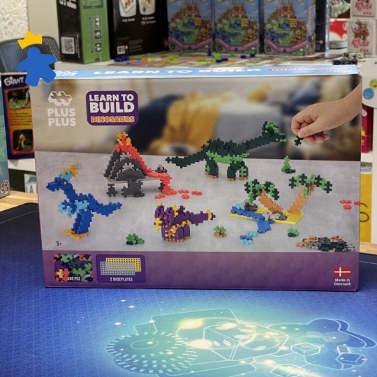 Kit découverte Dinosaures 600 pcs - Plus Plus