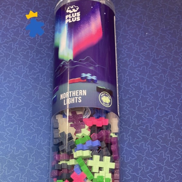 Méga tube Aurore Boréale 240 pièces - Plus Plus