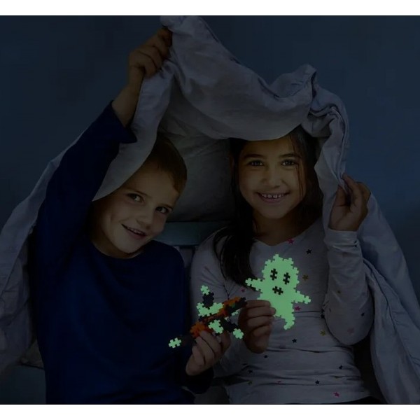 Méga tube Phosphorescent 240 pièces - Plus Plus