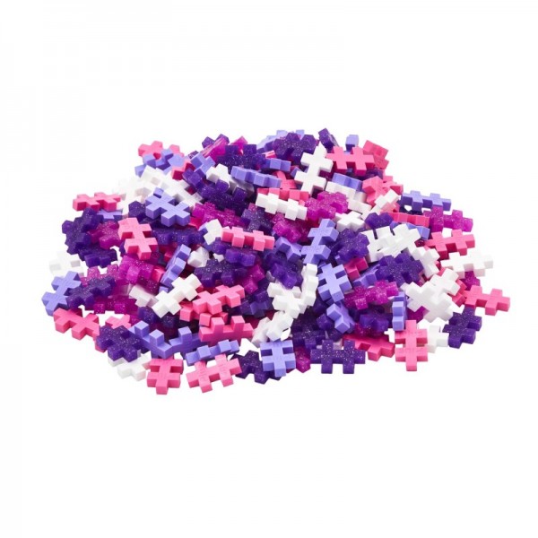 Méga tube Paillettes 240 pièces - Plus Plus