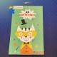 12 invitations anniversaire Animaux - Avenue Mandarine