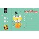 12 invitations anniversaire Animaux - Avenue Mandarine