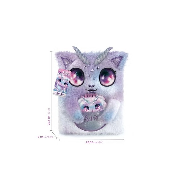 Cahier de notes peluche Astria Nebulous Stars