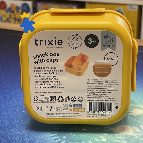 Boîtes à goûter avec clips - Spaceman Mr. Lion - Trixie