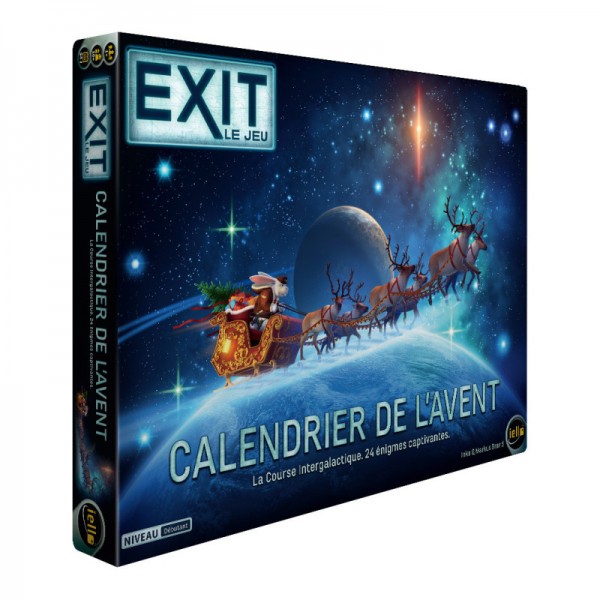 Exit : Calendrier de l'Avent - Course Intergalactique - Précommande avec sortie prévue le 11/9