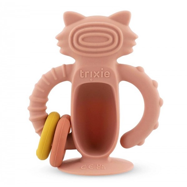 Jouet sensoriel en silicone avec ventouse Mrs Cat - Trixie
