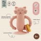 Jouet sensoriel en silicone avec ventouse Mrs Cat - Trixie