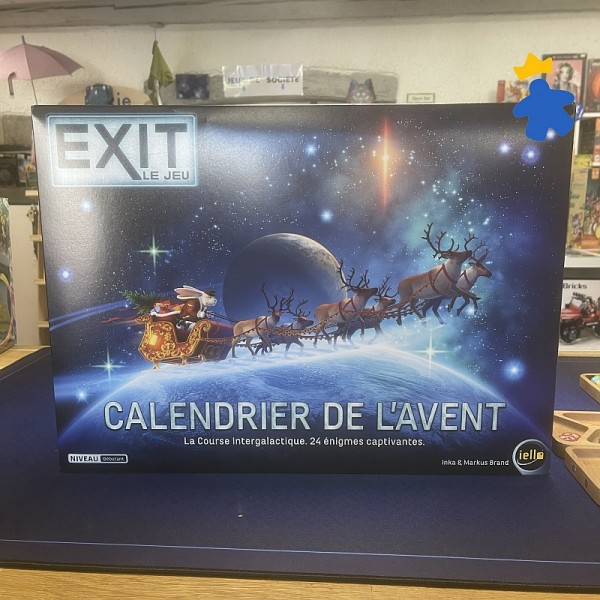 Exit : Calendrier de l'Avent - Course Intergalactique - Précommande avec sortie prévue le 11/9