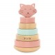 Tour à empiler en bois & silicone Mrs Cat - Trixe