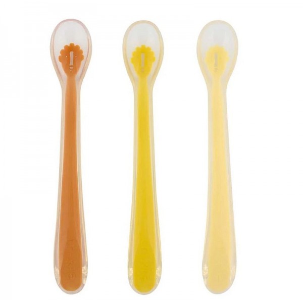 Cuillères d'alimentation pour bébé 3-pack - Mr Lion - Trixie