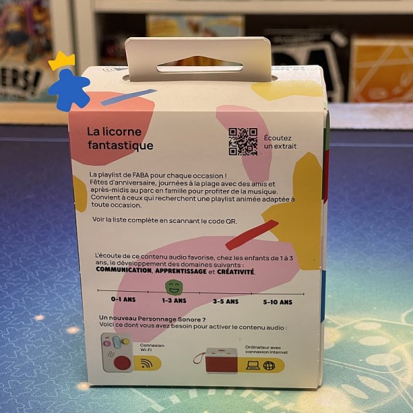 La licorne fantastique - Personnage sonore Faba
