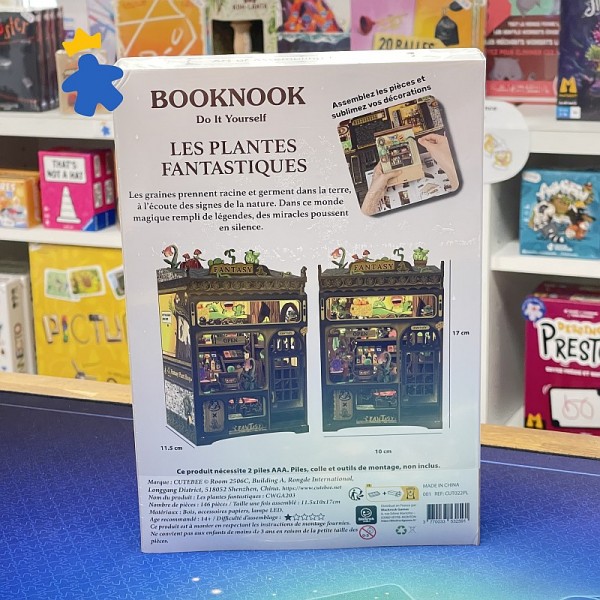 Booknook Les plantes fantastiques - Cutebee