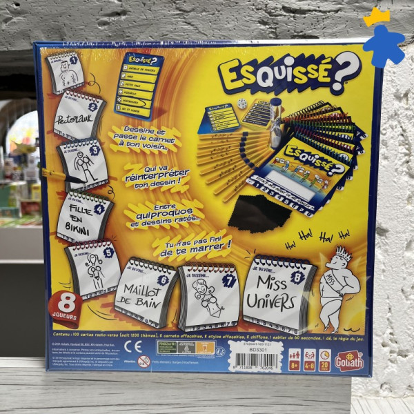 Esquissé? version 8 joueurs - Goliath