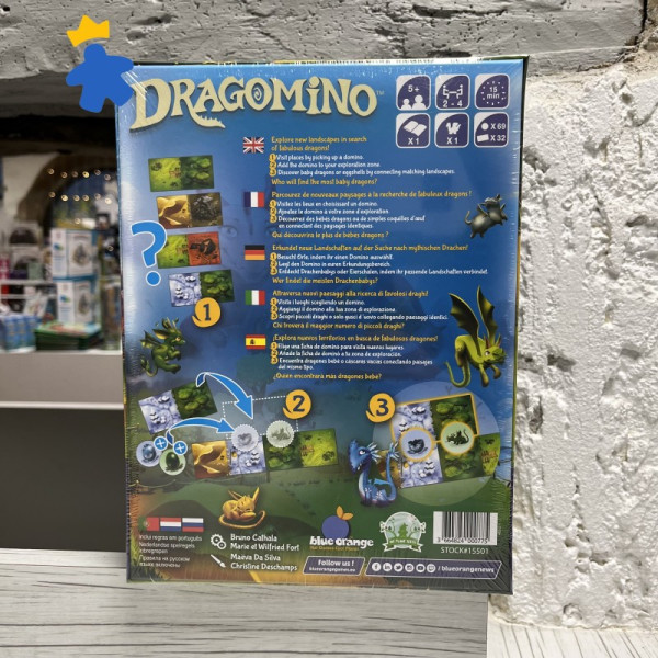 Dragomino - Blue orange