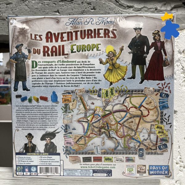 Les Aventuriers du Rail Europe - Days of Wonder