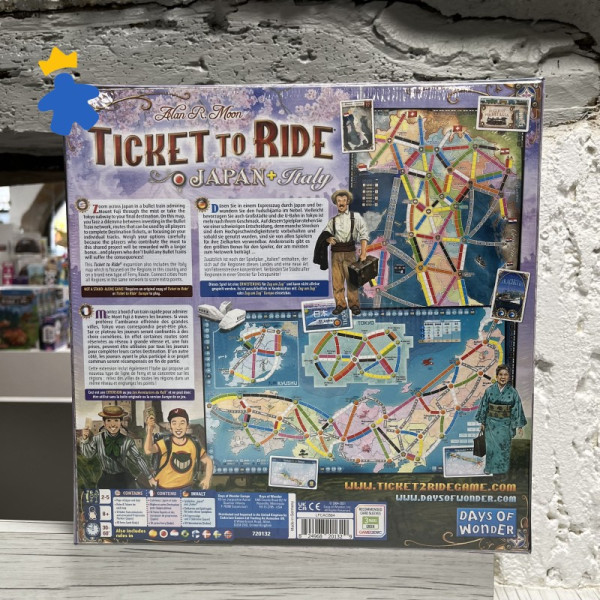 Ticket to Ride Japan et Italy - Days of Wonder
