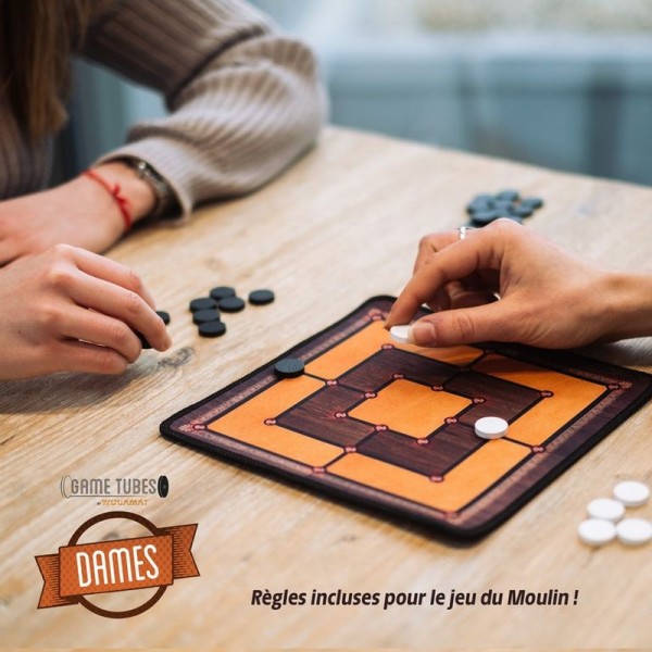Game Tubes Jeu de Dames - Wogamat