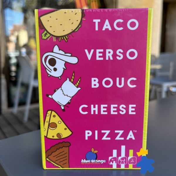 Taco Verso Bouc Cheese Pizza - Blue Orange