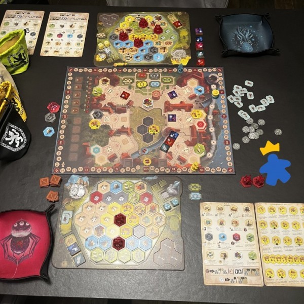 Les Châteaux de Bourgogne Édition Deluxe - Ravensburger, Alea & Awaken Realms