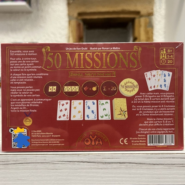 50 Missions - Oya & Gamewright