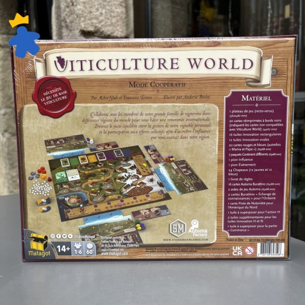 Viticulture World - Stonemaier Games, Automa Factory & Matagot