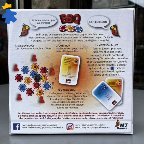 BBQ Big Bluff Quiz - MJ Games