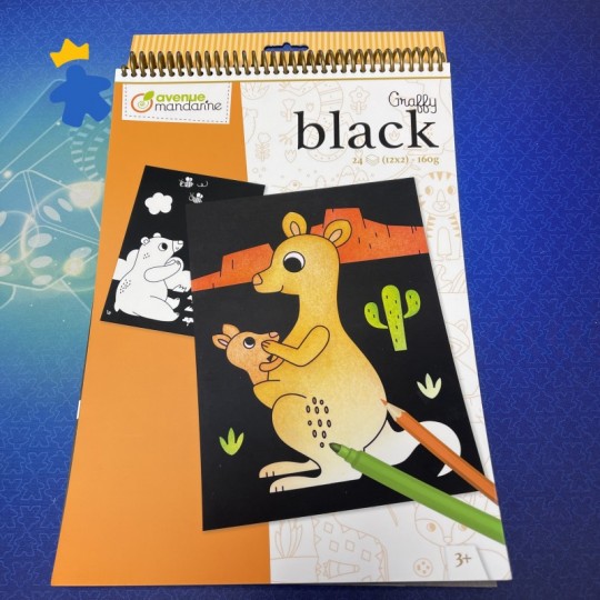 Graffy Black, Animaux du Monde - Avenue Mandarine