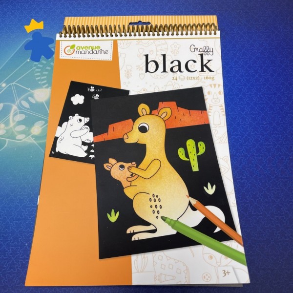 Graffy Black, Animaux du Monde - Avenue Mandarine