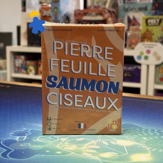 Pierre Feuille Saumon Ciseau - Sofa Édition