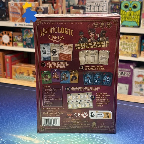 Kronologic Paris 1920 - Origames & Super Meeple
