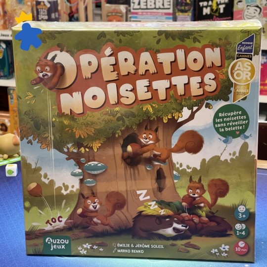 Opération Noisettes - Auzou Jeux