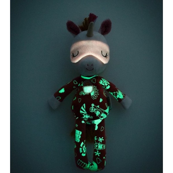 Peluche amie de la nuit Léna la Licorne - Lilliputiens