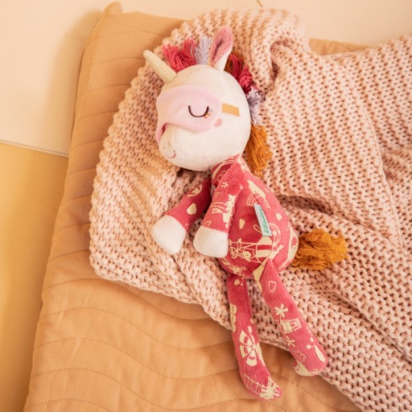 Peluche amie de la nuit Léna la Licorne - Lilliputiens