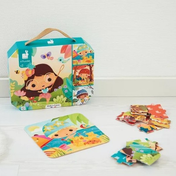 Puzzles Evolutifs 4 saisons - Janod
