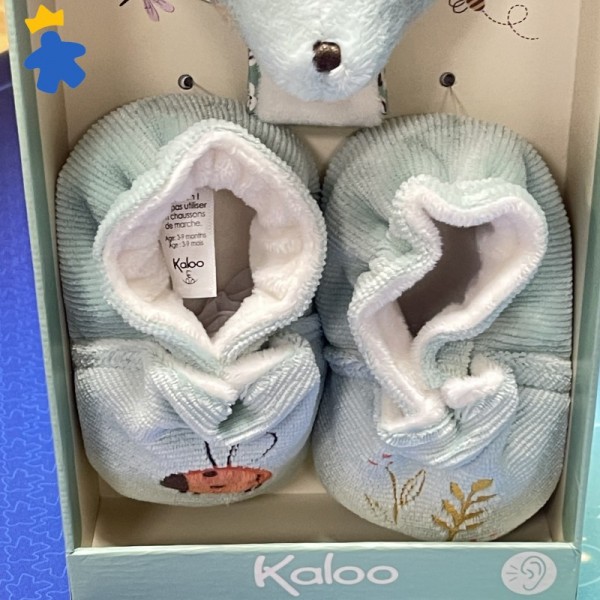 Coffret chaussons et bracelet sonores souris - Kaloo