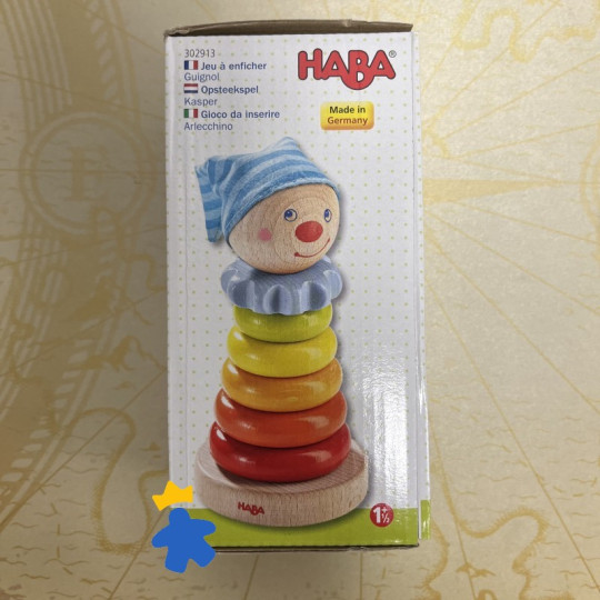Jeu à enficher Guignol - Haba